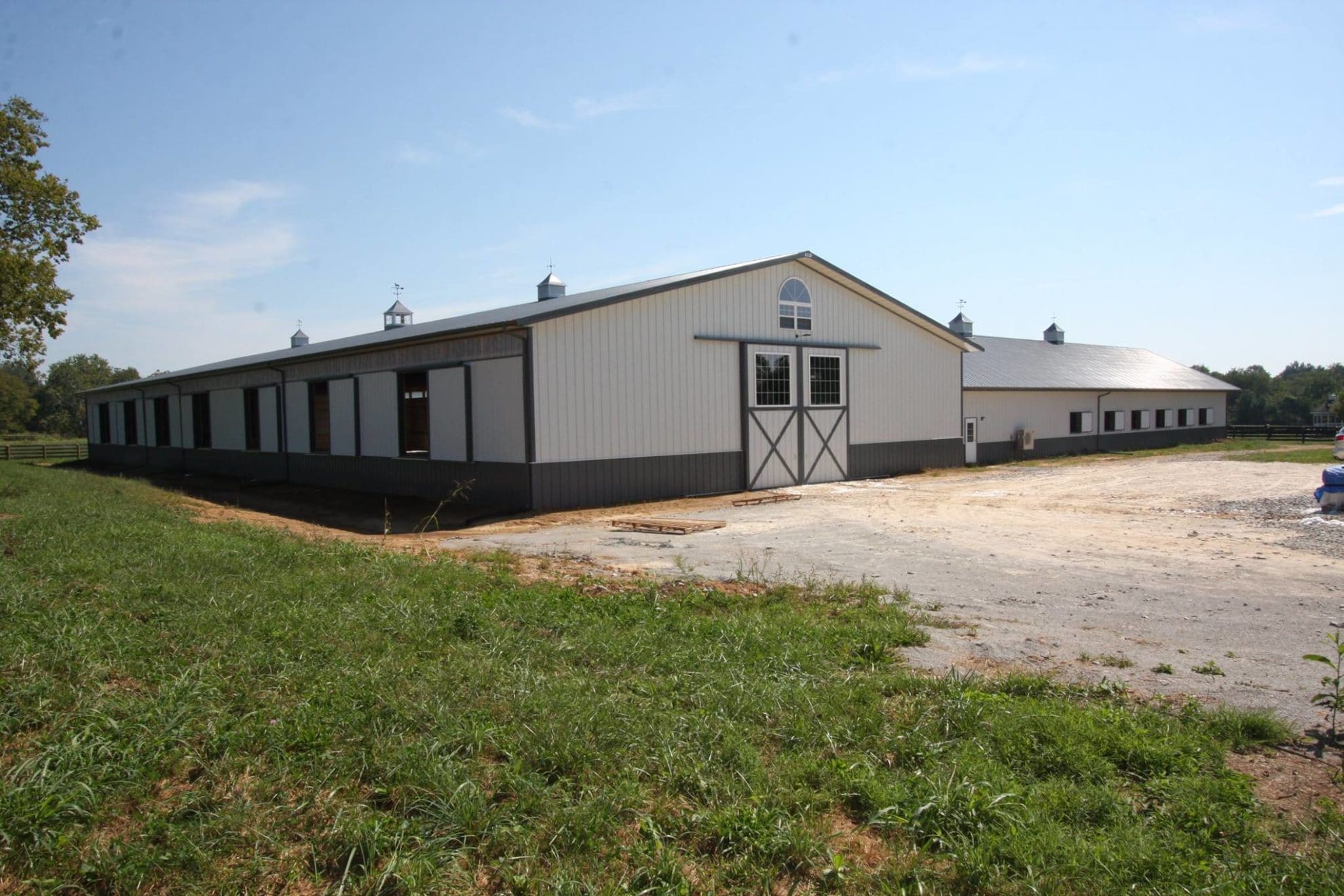 Horse Stall Pole Barn