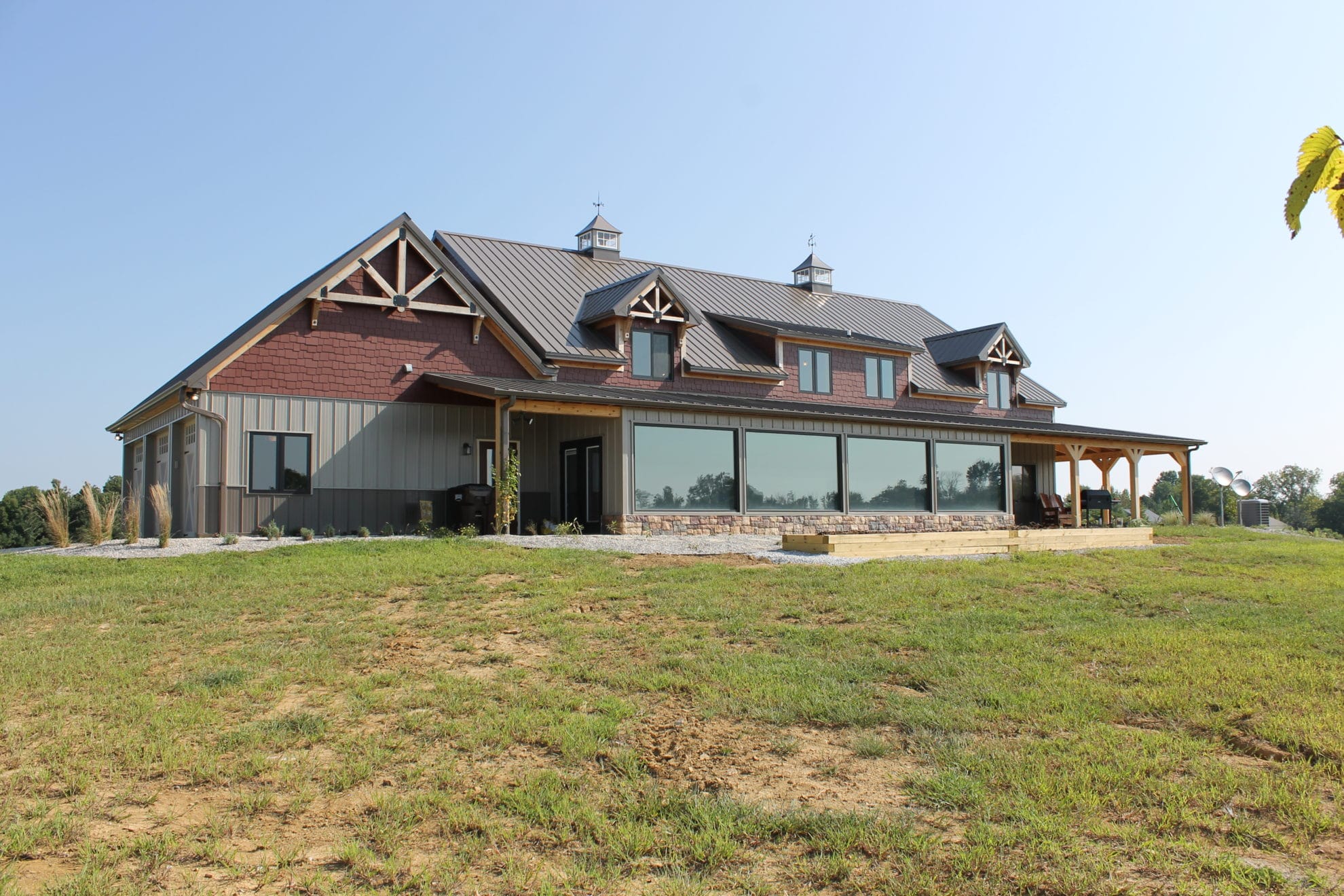 Luxury Post and Beam Farmhouse