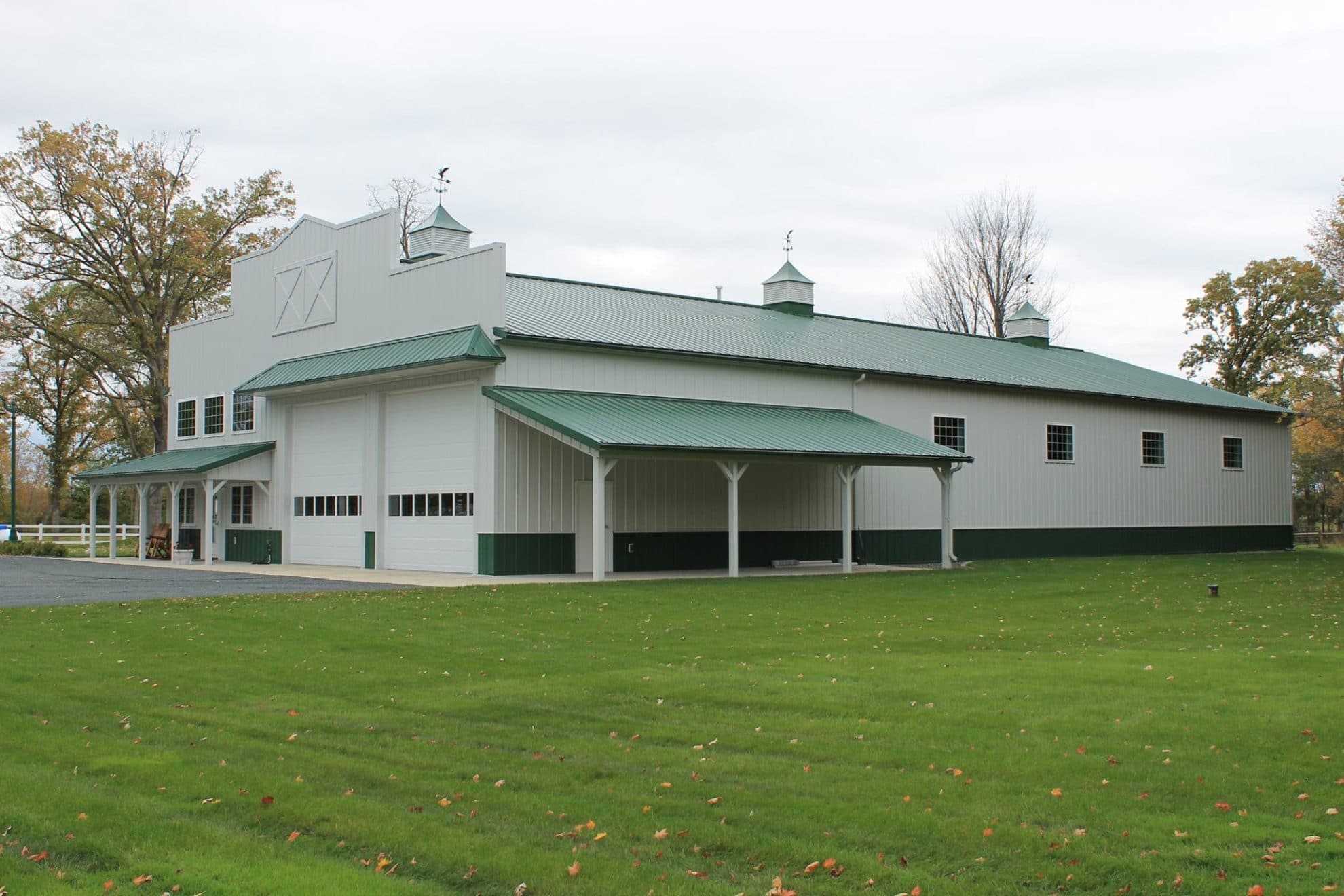 Pole Barn Hunting Cabin