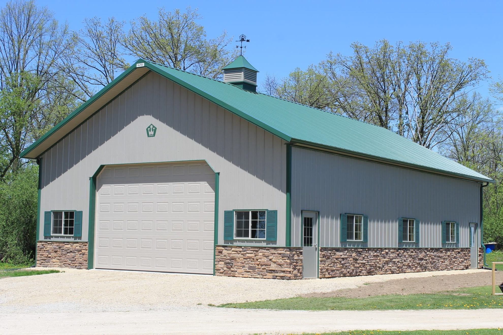 Metal Pole Barn Garage And Storage Walters Buildings