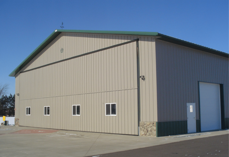Post Frame Hangar