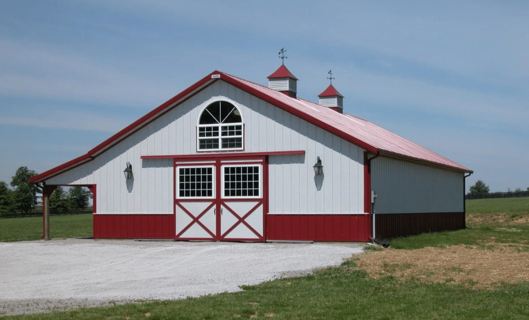 Pole Barn Features Walters Buildings, How To Make A Sliding Pole Barn Door