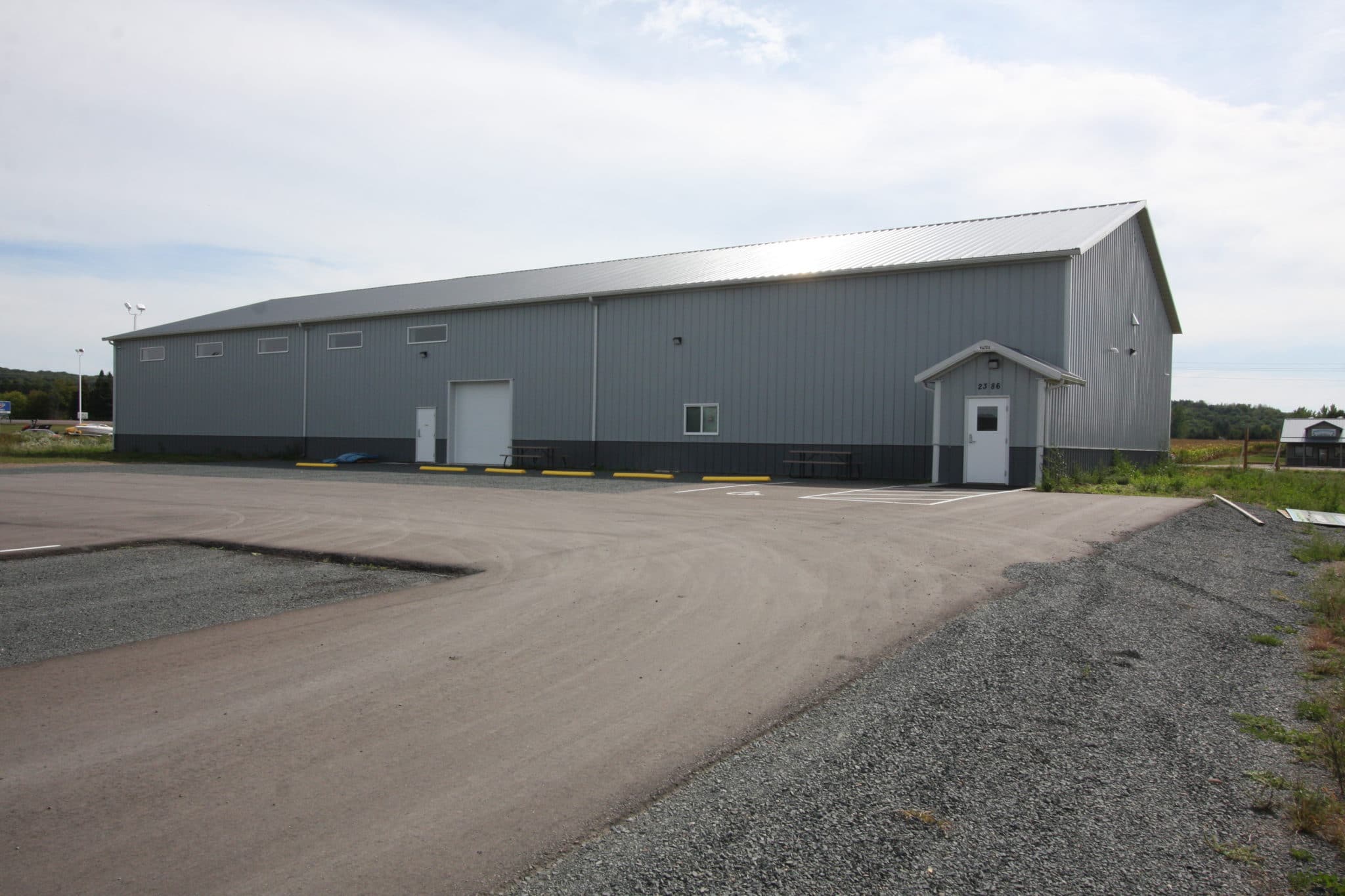 Post Frame Gymnastics Building