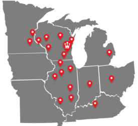Walters Buildings Service Map 2020