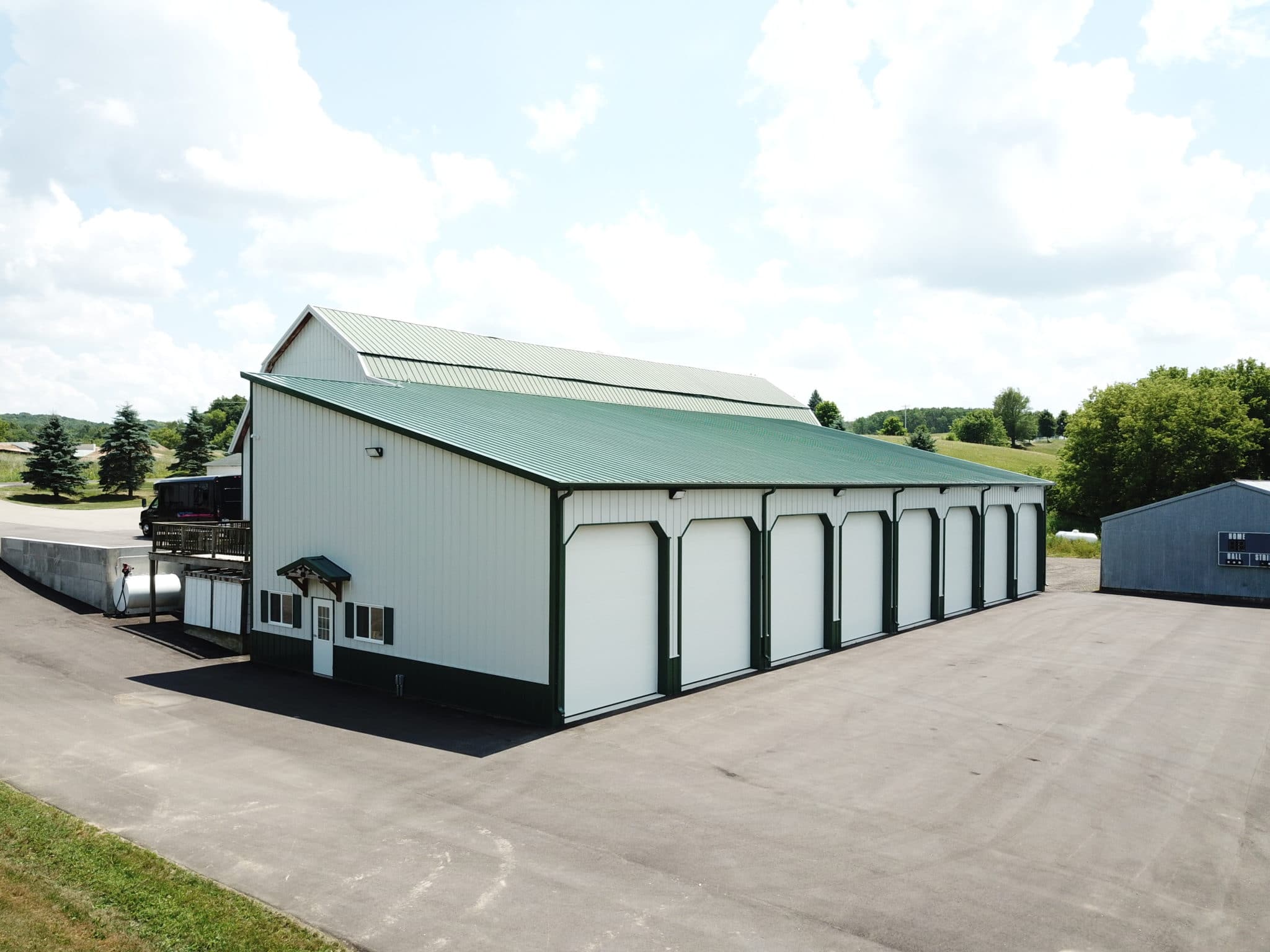 Post Frame Storage Garage