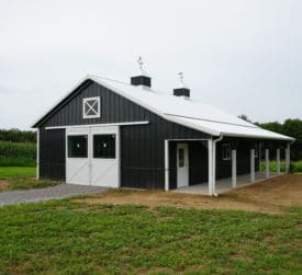 Steel Horse Stall barn