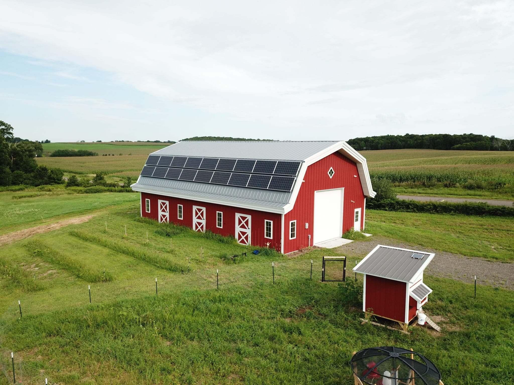 Steel Gambrel Barn