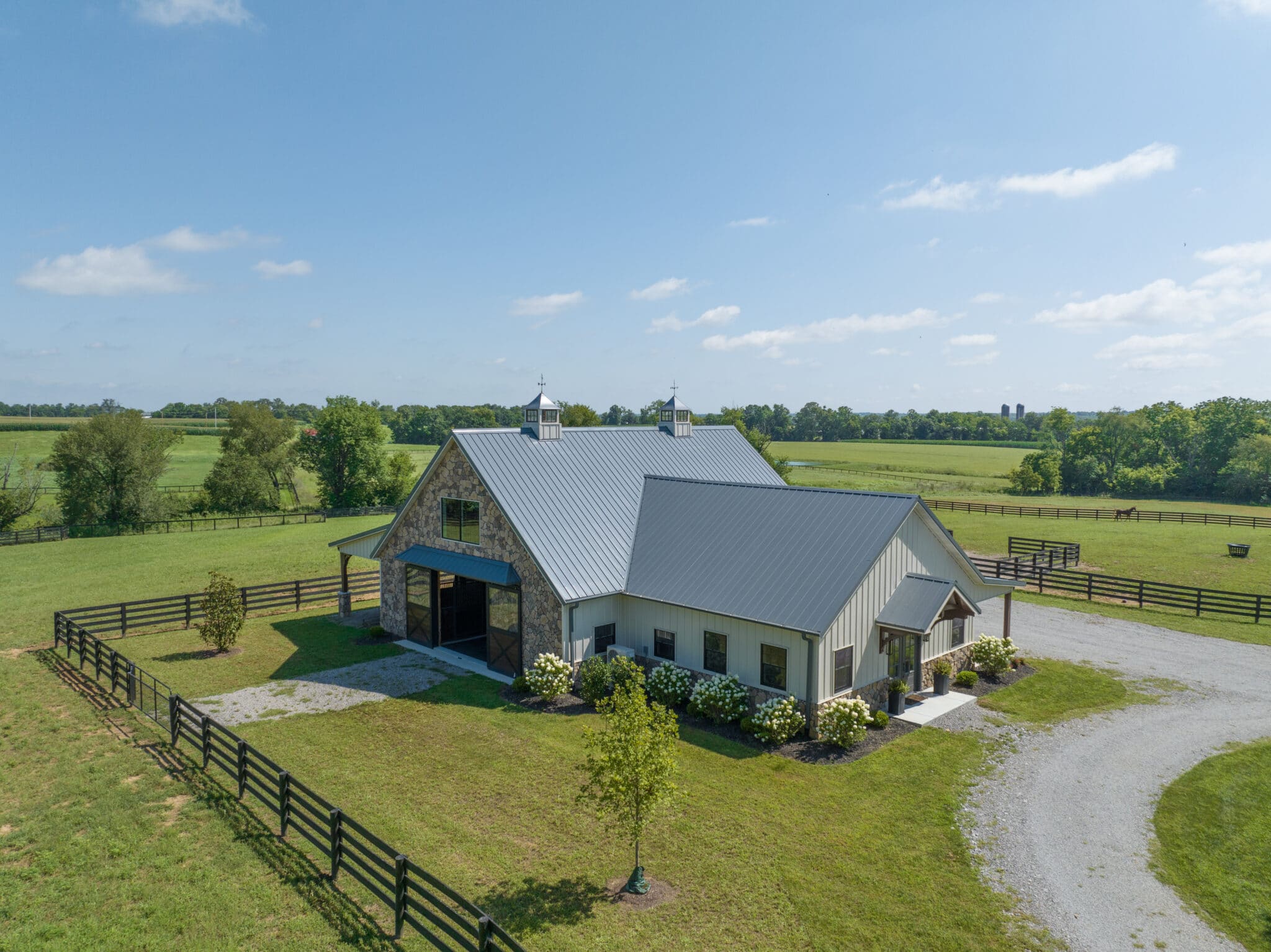 Pole Barn with Living Quarters