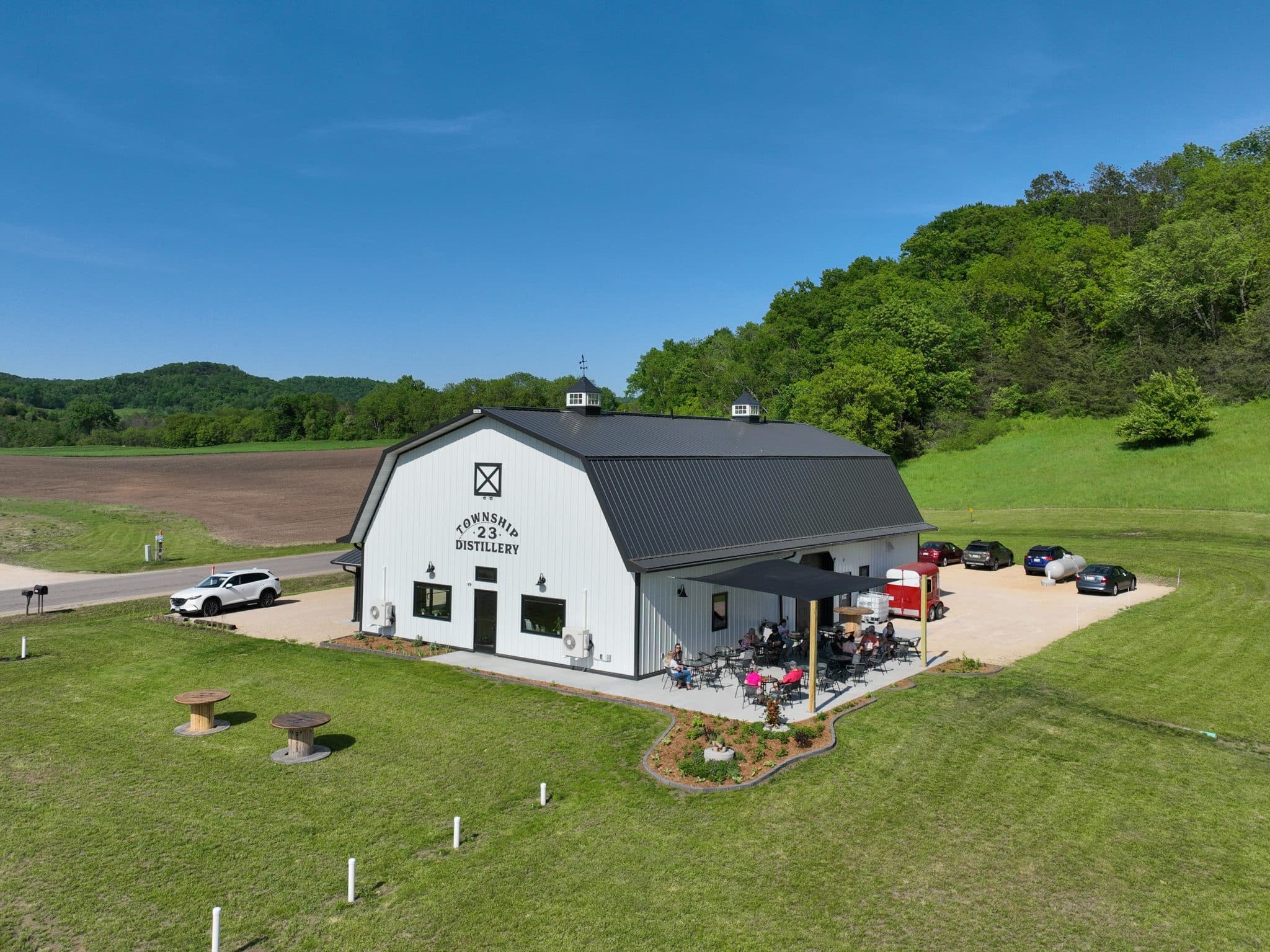 Township 23 Distillery Gambrel barn