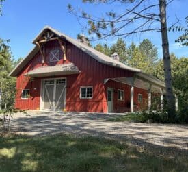 Steel Pole Barn Workshop