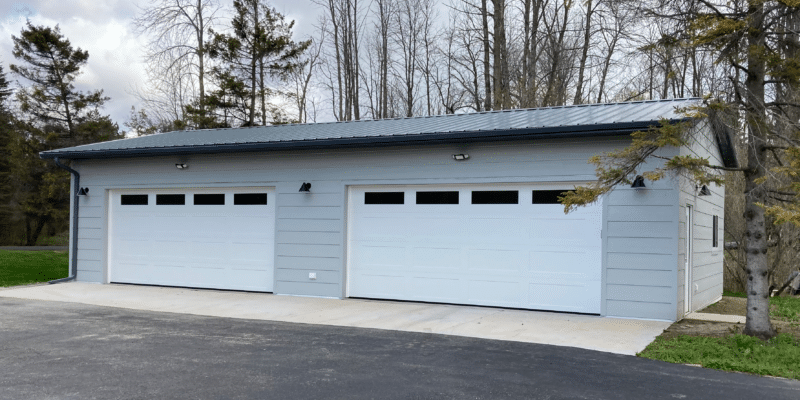 Post Frame vs Stick Frame Garage Construction