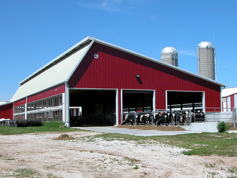 Post-Frame Cattle Barn