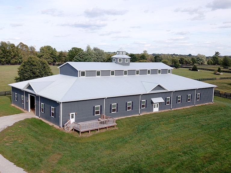 Riding Arena Built by Walters Builders
