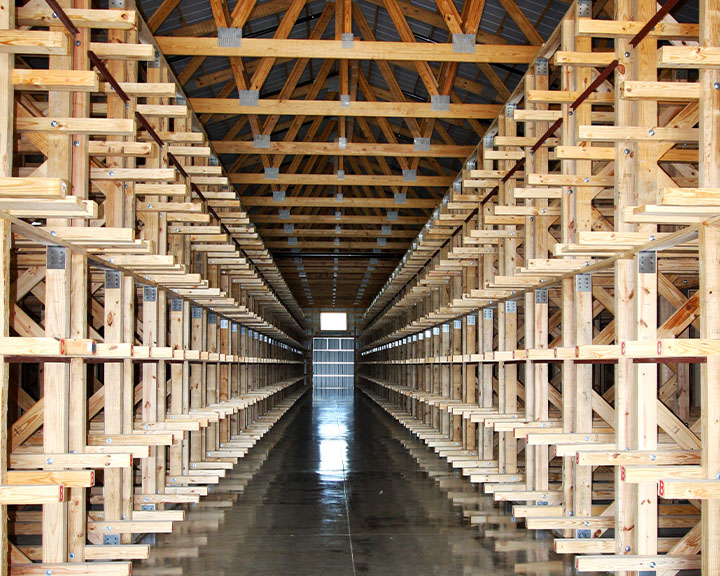 Interior Storage Room for Brewery