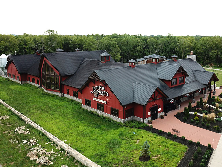 Post-Frame Brewery Building Built by Walters Buildings
