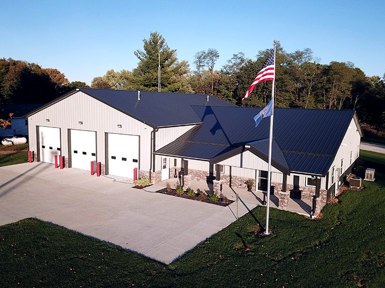 Post-Fame Fire Station by Walters Buildings
