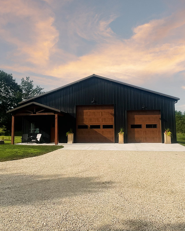 Barn / Garage Designed and Built by Walters Buildings