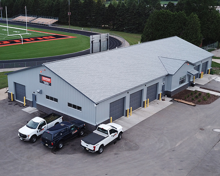 Industiral Building Built by Walters Buildings