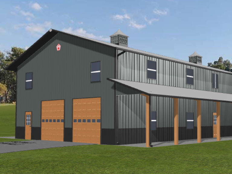 Barndominium Rendering