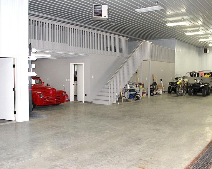 Storage and Garage Area