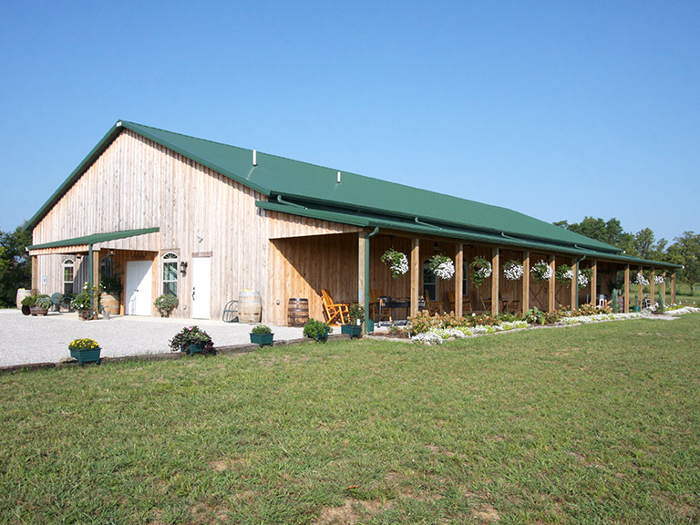 Post-Frame Event Space Buildings