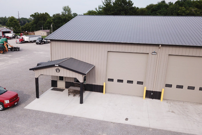 Custom Features of the Heavy Equipment Repair Shop