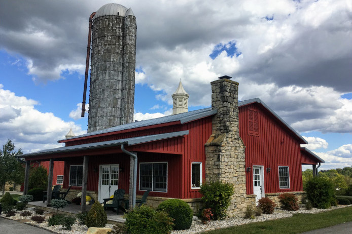 Custom Pole Barn House