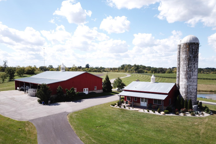 Custom Features of the House and Event Barn