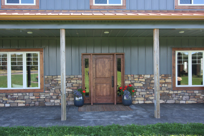 Front Entrance With Covered Porch