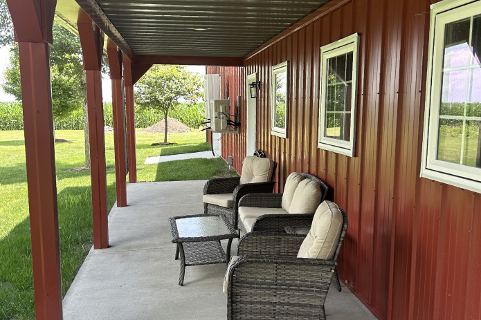 Custom Features of the Pole-Barn Workshop