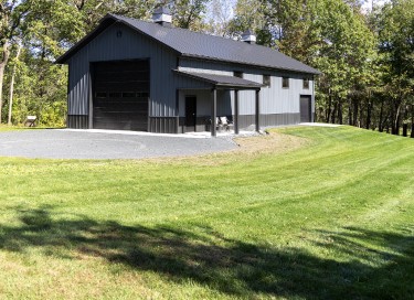 Custom Post-Frame Garage in Stillwater Minnesota