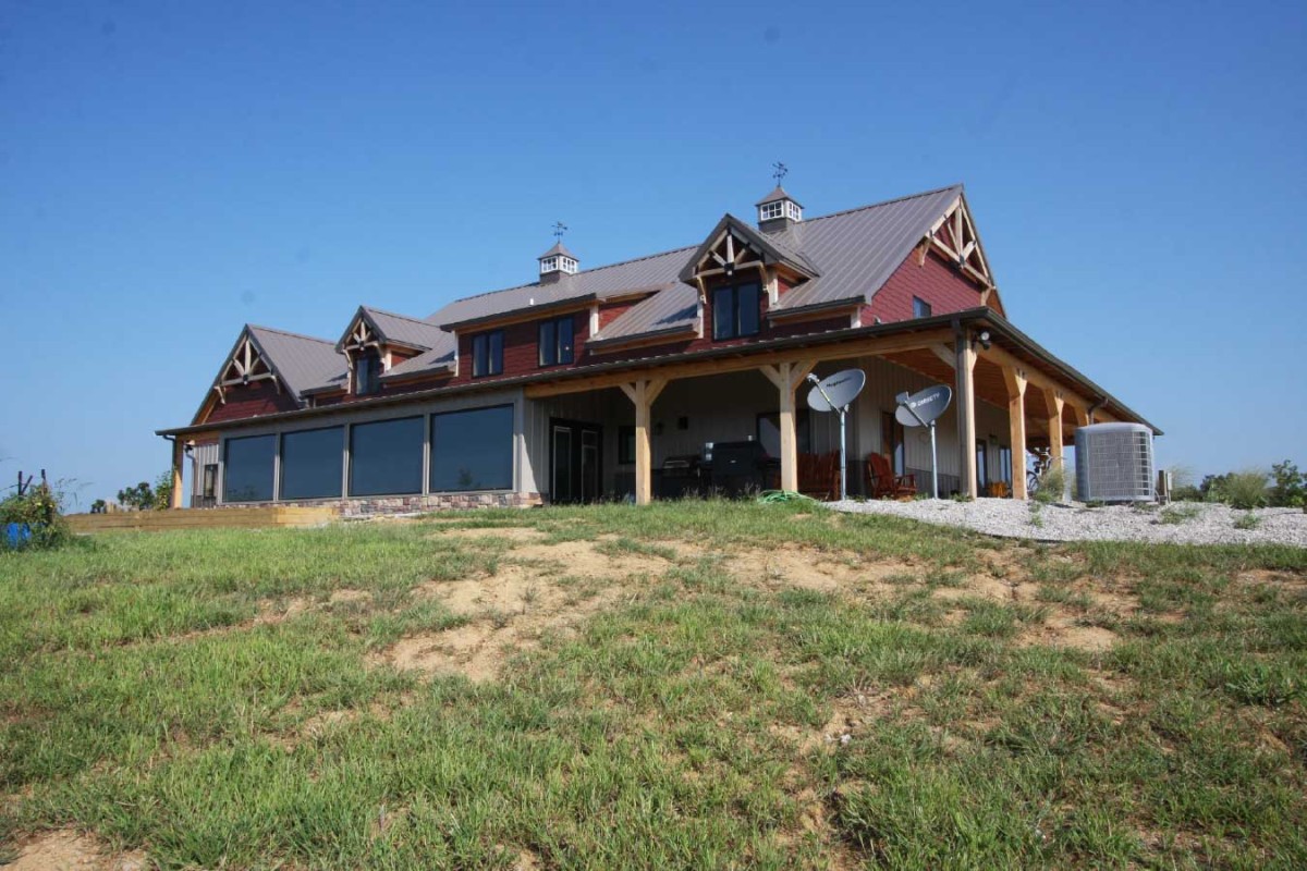 Walers Building Luxury Timber Frame Home - Walters Buildings