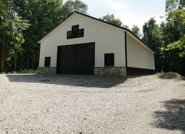 Pole Barn Storage Building in Xenia, Ohio