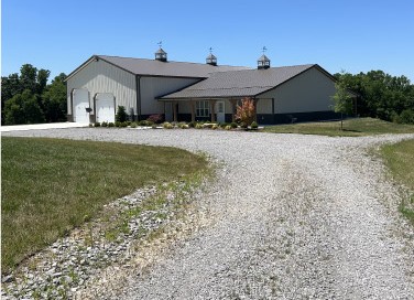 Custom Post-Frame Barndominium Cabin in Shelbyville, Kentucky