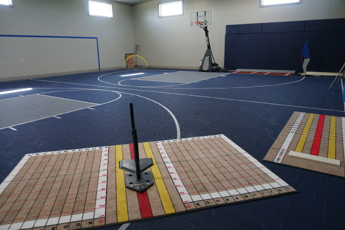 Custom Features Including a Baseball Practice Area and Basketball Court Custom Features Including a Baseball Practice Area and Basketball Court
