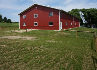Pole Barn with Loft in Clinton, Wisconsin