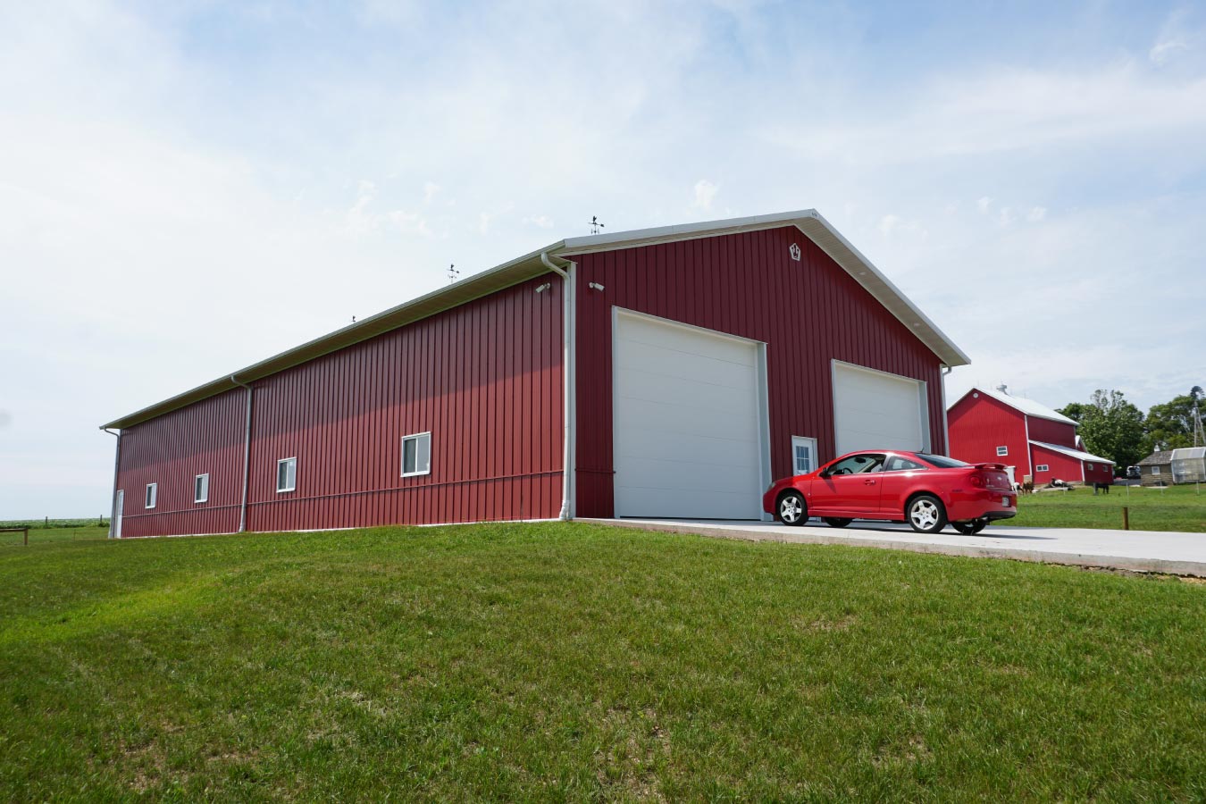 Pole Shed with Loft