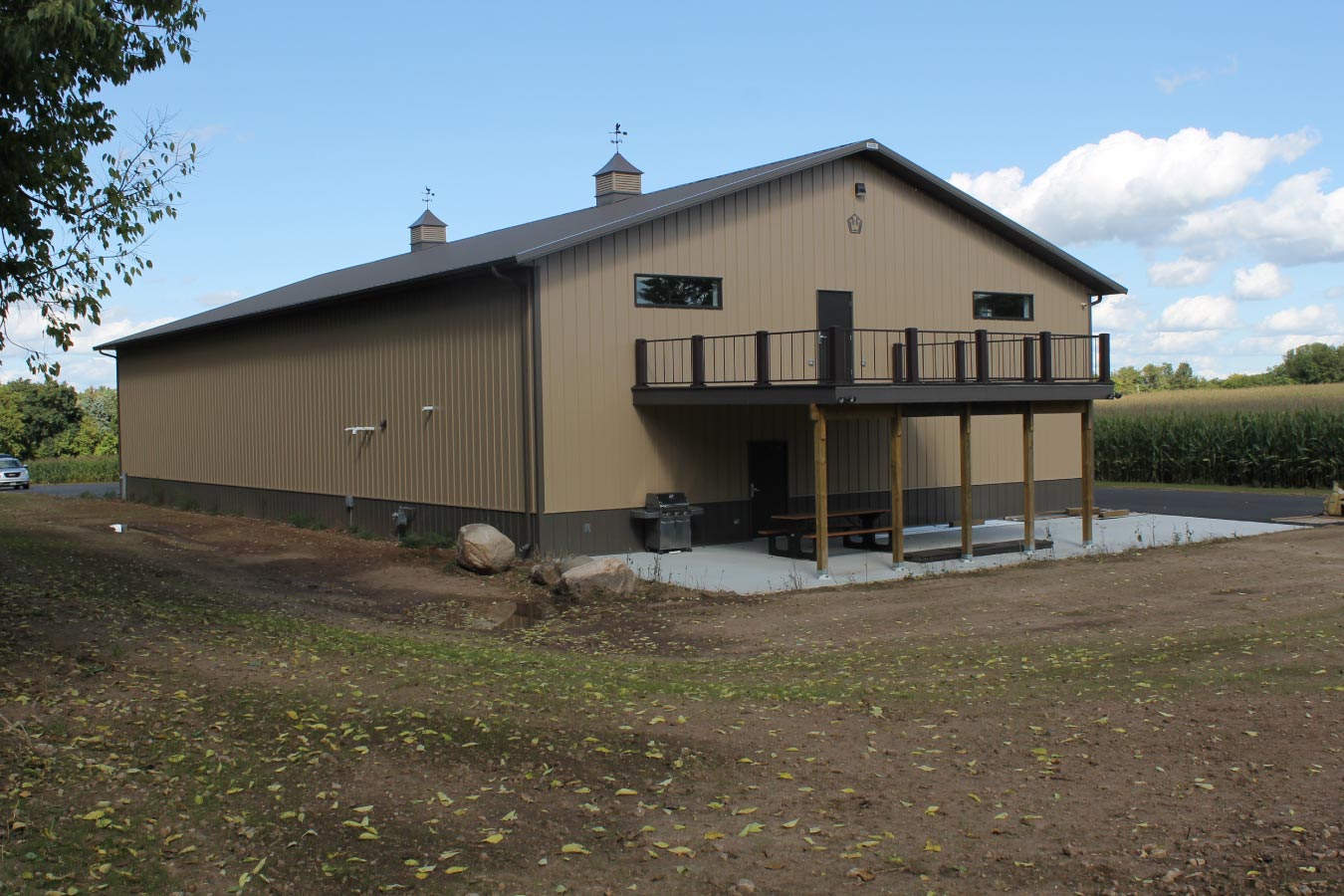 Pole Barn with Loft