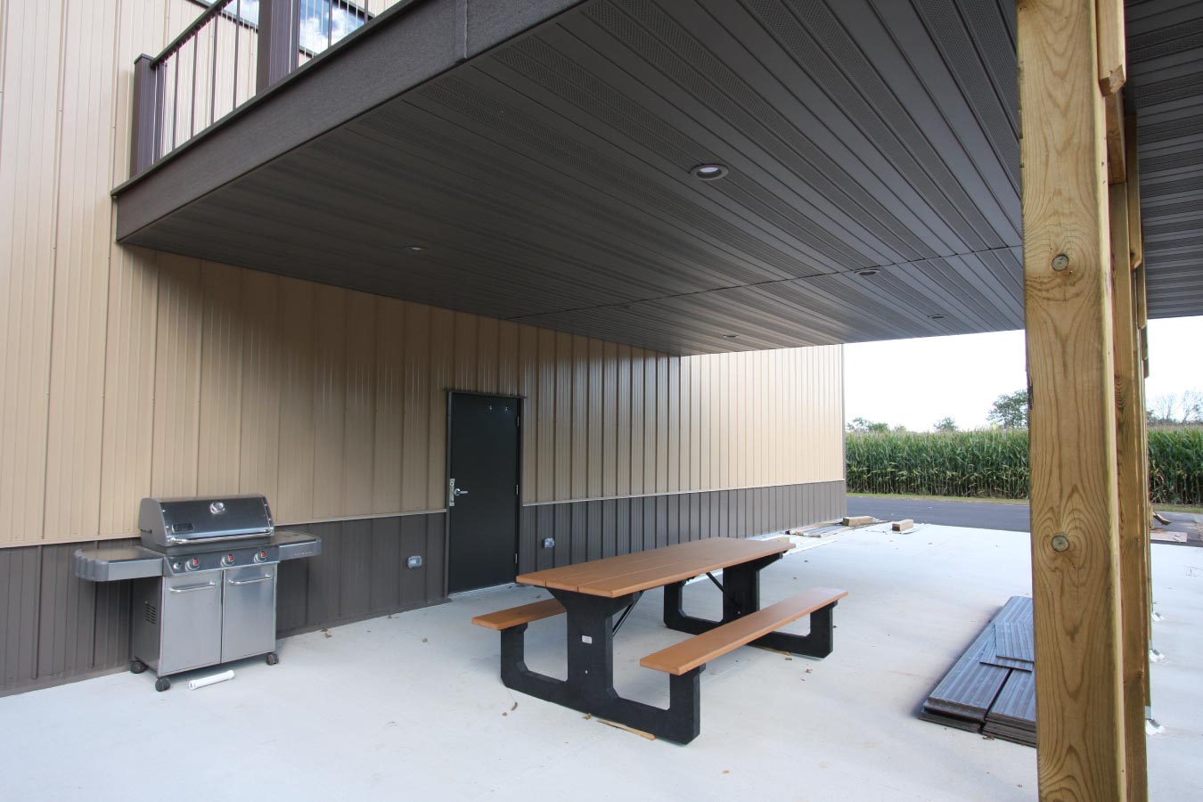 Garage with Mezzanine