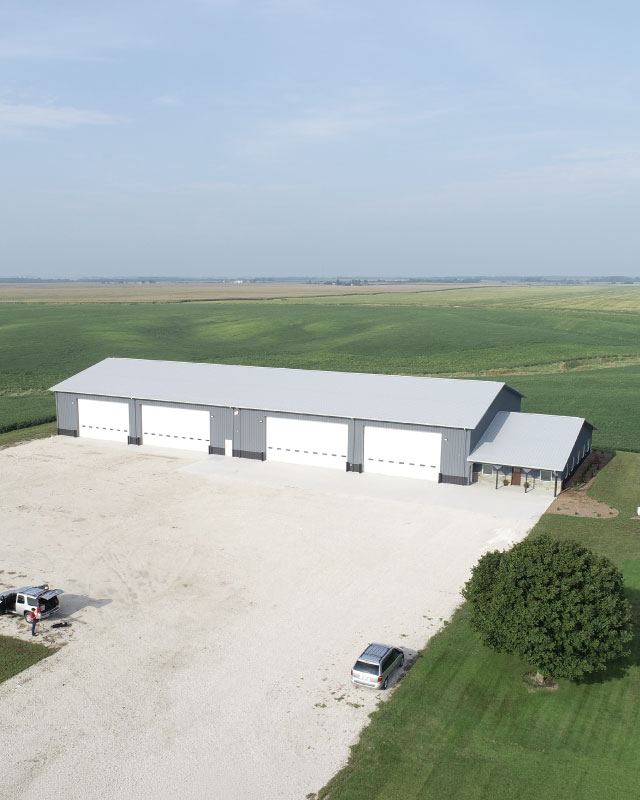 Post-Frame Agricultural Machinery Storage in Woodhull, Illinois Post-Frame Agricultural Machinery Storage in Woodhull, Illinois
