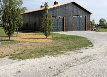 50' x 72' Post-Frame Strorage Building