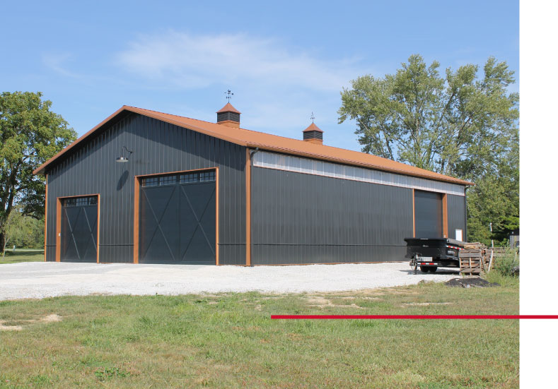 Custom Post-Frame Equipment Storage Buildings from Walters Buildings Custom Post-Frame Equipment Storage Buildings from Walters Buildings