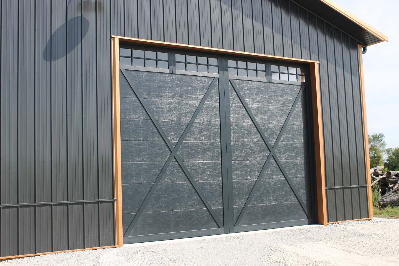 Overhead Doors on Garage