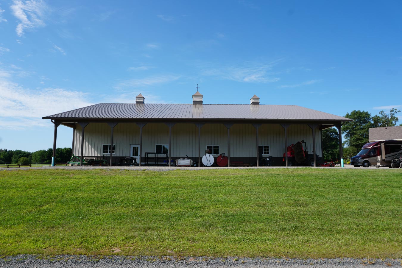 Steel Pole Shed