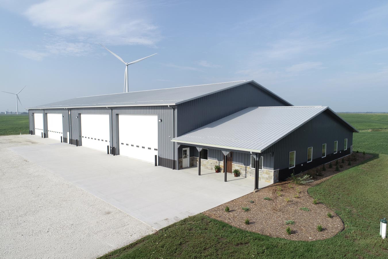 Farm Equipment Storage with Office Space