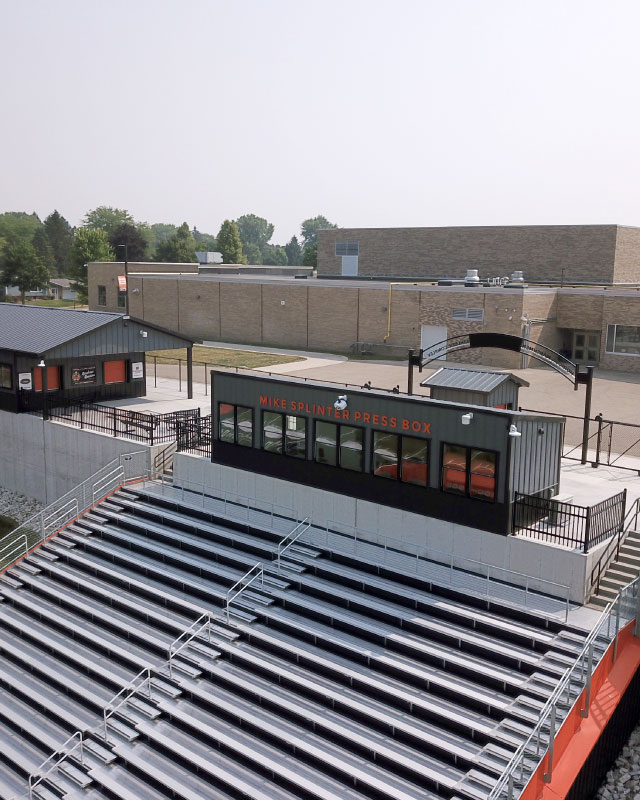 Custom Post-Frame Athletic Complex in Horicon, Wisconsin