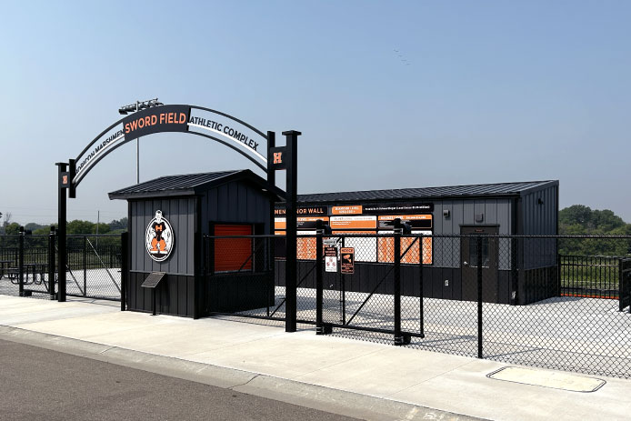 Ticketing Booth near field entrance