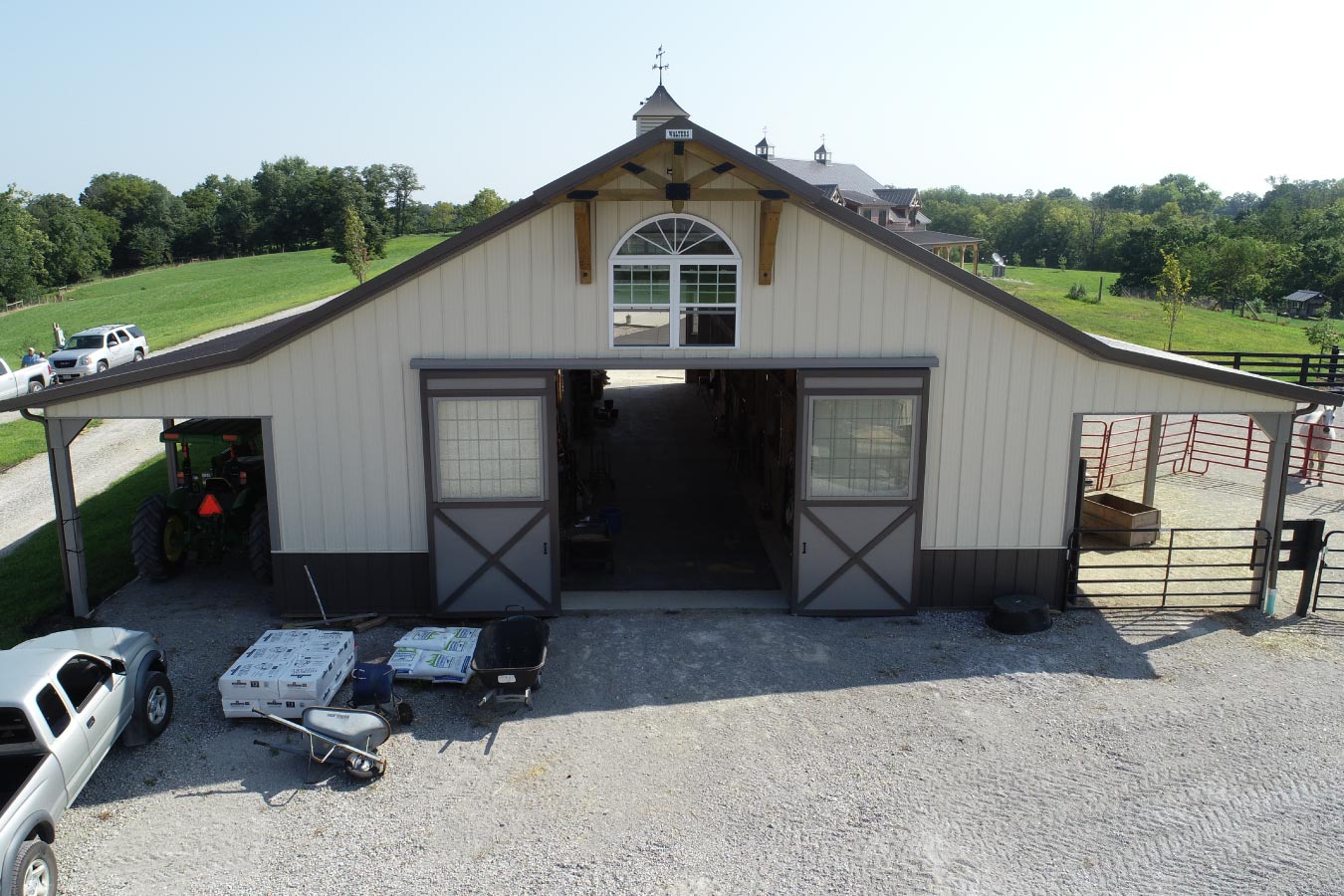 Pole Barn Horse Barn