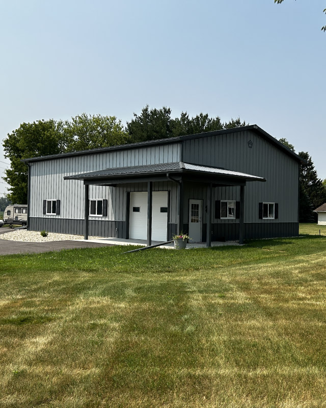 Post-Frame Building for RV Storage in Watertown, Wisconsin