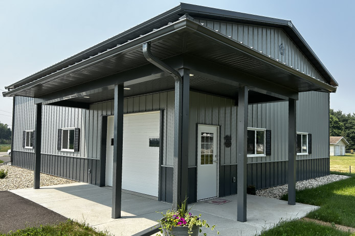 Wraparound Covered Porch
